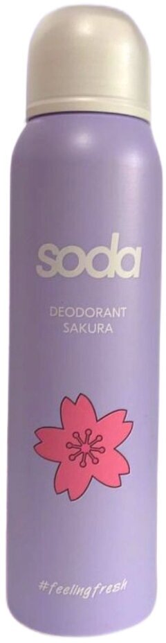 SODA Дезодорант для тела #feelingfresh Sakura 150 мл