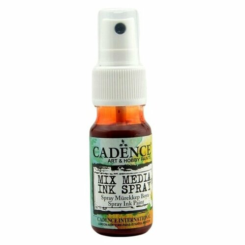 Спрей Cadence Mix Media Spray Ink Paint. Dark Orange MM-05