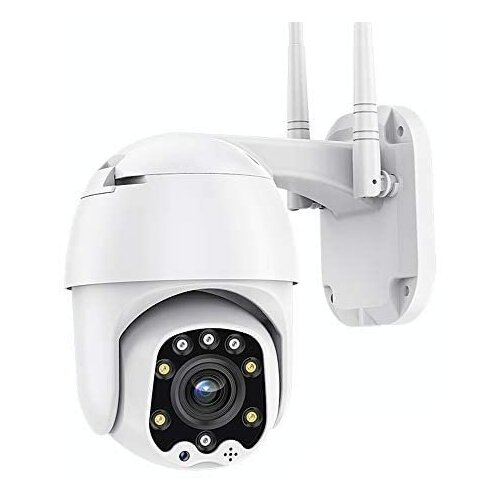 Уличная ip камера видеонаблюдения 5Мп Наружная скрытая поворотная wifi видеокамера с микрофоном для дома 372400₽