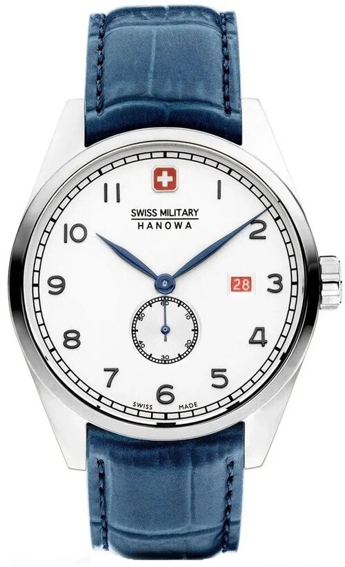 Наручные часы Swiss Military Hanowa SMWGB0000710, белый, синий