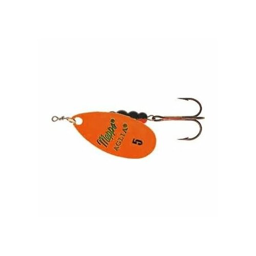 Блесна вращающаяся Mepps AGLIA FLUO, 5, Orange C_PFO004_54 блесна вращающаяся mepps aglia fluo 1 chartreuse комплект из 1 штука