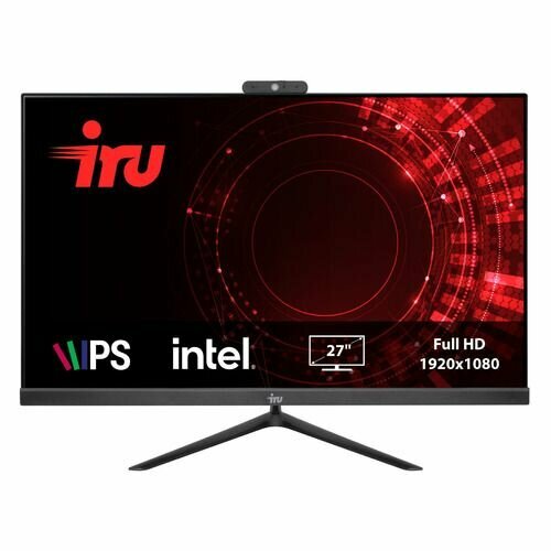 Моноблок iRU Office 27IH5P 27 Intel Core i5 11400 8ГБ 1ТБ SSD Intel UHD Graphics 730 Free DOS черный 1865966 6976100₽