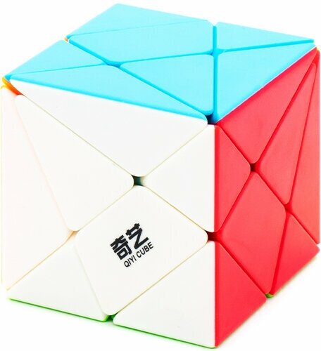 Головоломка Аксис Куб QiYi MoFangGe Axis Cube / Головоломка для подарка / Цветной пластик