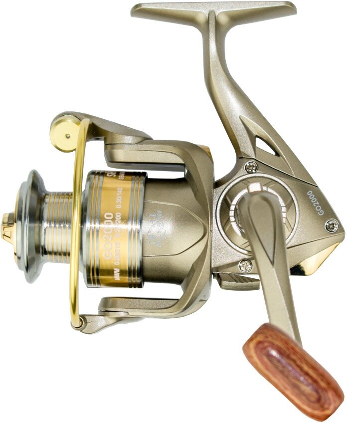 Катушка спиннинговая безынерционная GO2000 8+1 подш. 5,2:1 дер.ручка