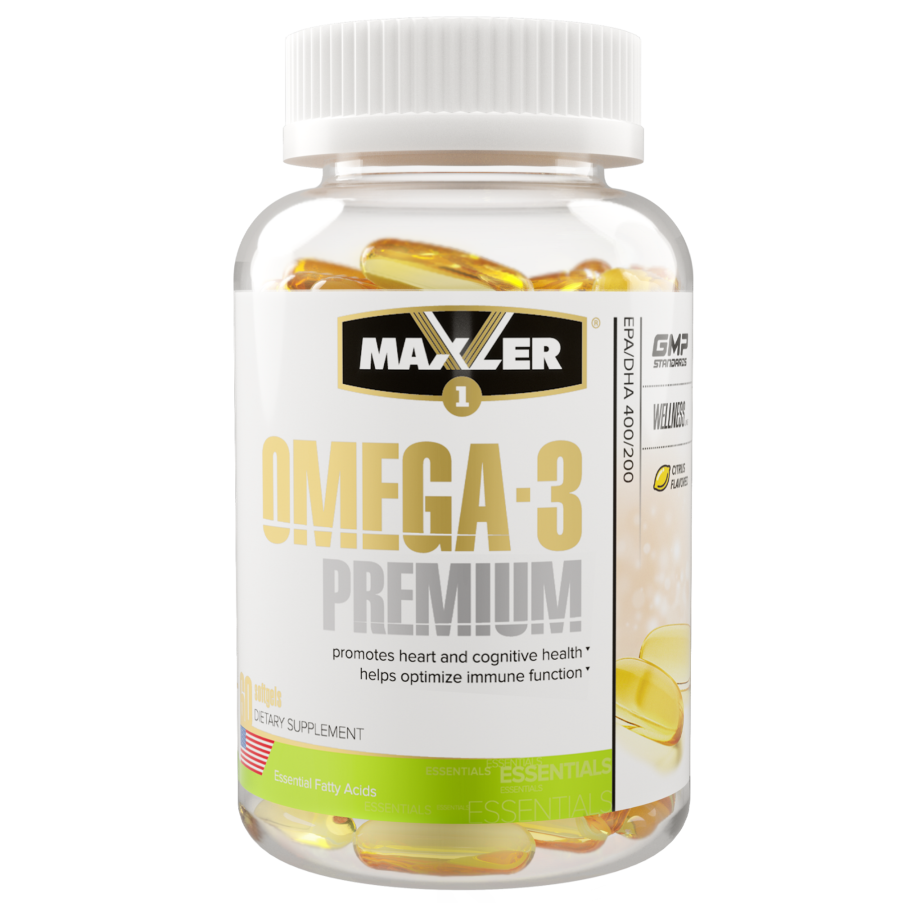 Maxler Omega 3 Premium капс.