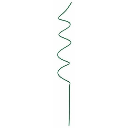 Кустодержатель для цветов, d = 5 см, h = 50 см, металл, зелёный, Спираль, 10 шт. кустодержатель для цветов диаметр 5 см высота50 см металл зелёный спираль