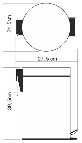 Ведро 12 л WasserKRAFT K-612 - фотография № 6