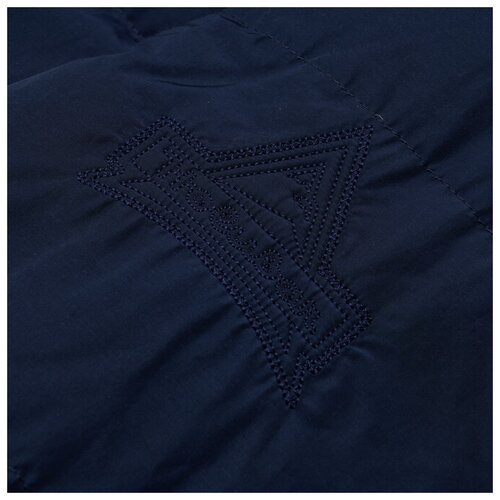 фото Мужской пуховик holubar mustang синий, размер m