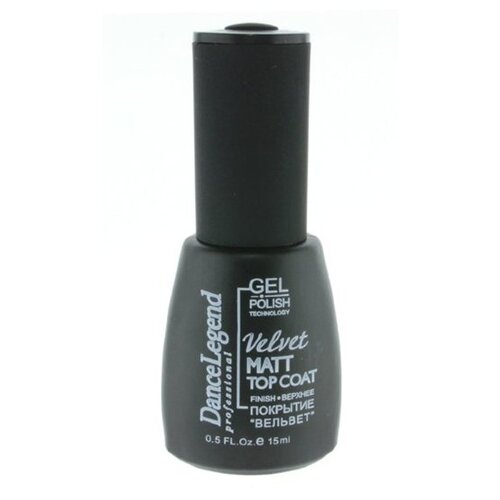 Гель-лак для ногтей Dance Legend VELVET matt top gel 6мл