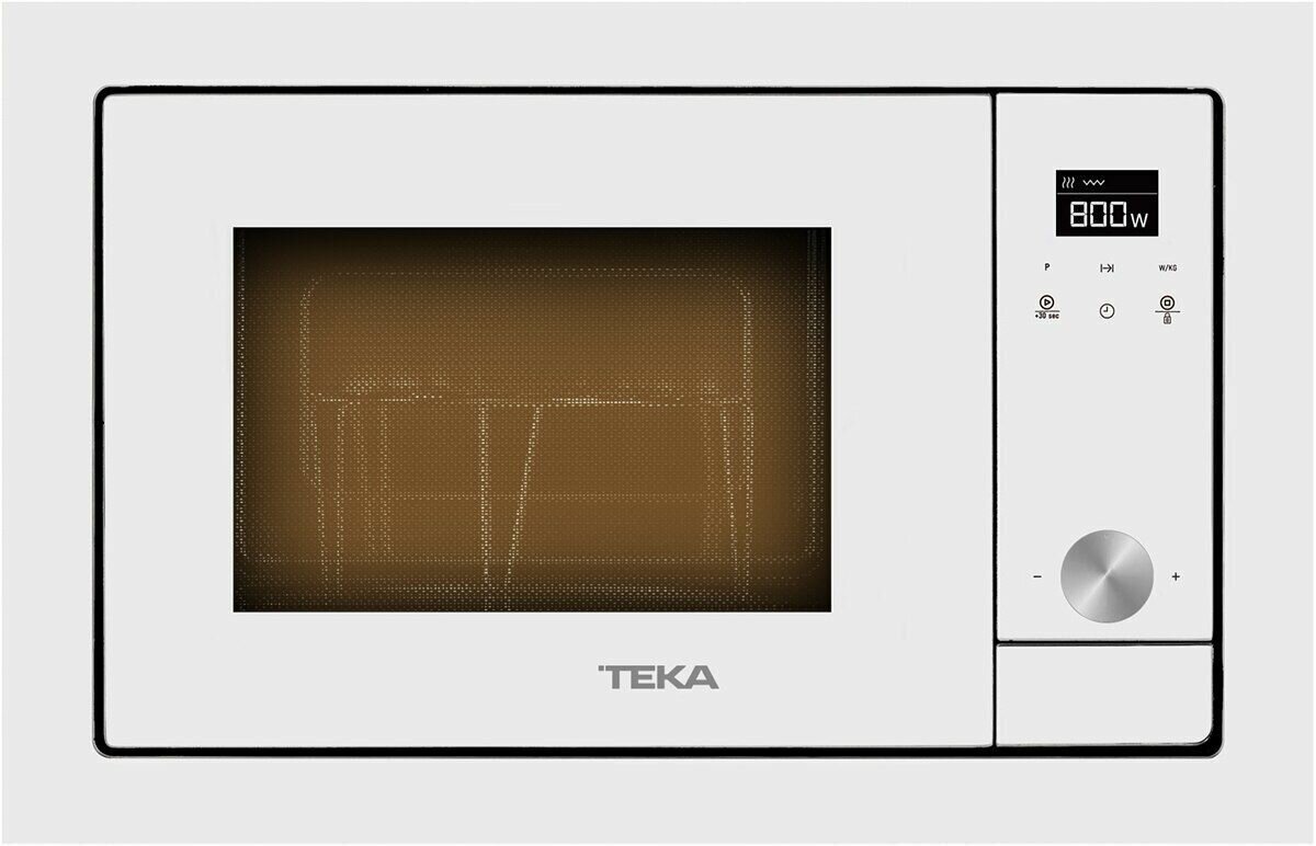 Микроволновая печь с грилем TEKA ML 8200 BIS WHITE - фотография № 4