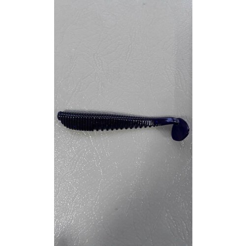 Силиконовая приманка Аваруна (Easy Shad) 89мм (6шт) Фиолетовый (Violet).