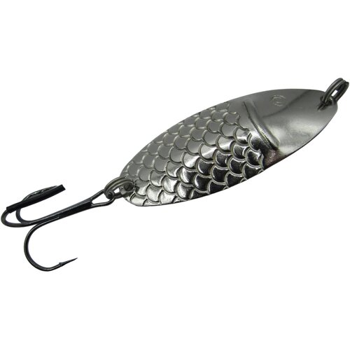 фото Блесна черноспинка 12гр белый-желтый колебалка - питер