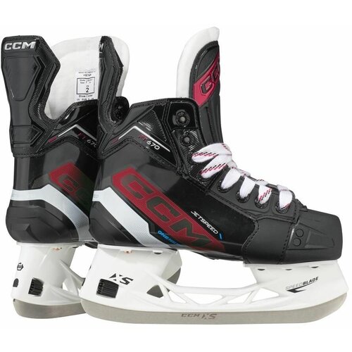 коньки хоккейные ccm jetspeed ft2 jr 5ee Коньки хоккейные CCM JETSPEED FT670 JR (1.5, regular)