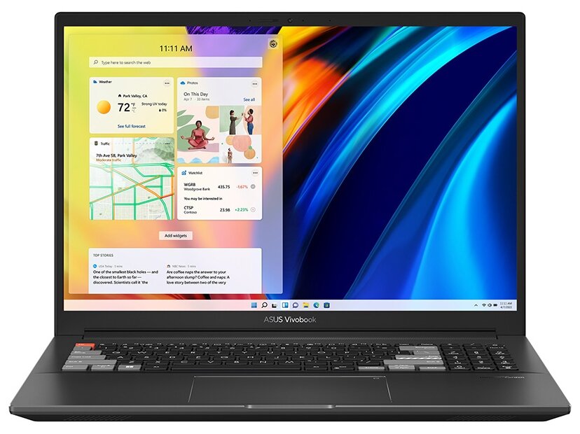Ноутбук Asus Vivobook Pro 16X OLED N7600ZE-L2028 Intel Core i7 12700H 2300 MHz/16"/3840x2400/16GB/512GB SSD/NVIDIA GeForce RTX 3050 Ti 4GB/Без ОС (90NB0XS2-M001C0) Black