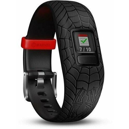 Умные детские часы Garmin Vivofit Jr. 2 SPIDER-MAN, черный