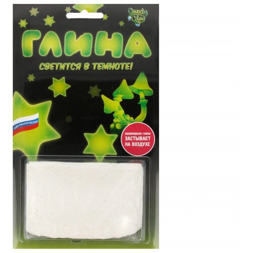 Candy Clay Масса для лепки Полимерная кондитерская глина светящаяся 30гр 01-0209 30 г светящаяся 01-0209 65420063294 840₽