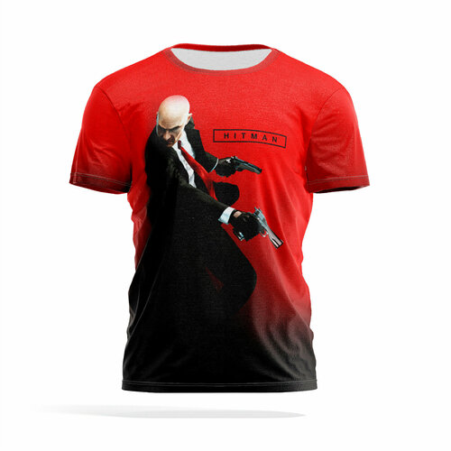 фото Футболка panin brand, размер 4xl, черный, бордовый