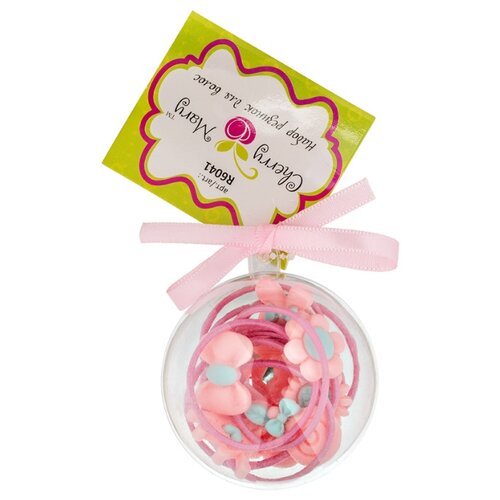 CHERRY MARY R6041 Набор резинок для волос 10 шт. №01 ассорти 56026015852