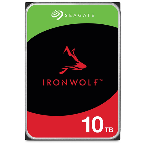 Жесткий диск Seagate SATA-III 10Tb ST10000VN000 NAS Ironwolf (7200rpm) 256Mb 3.5
