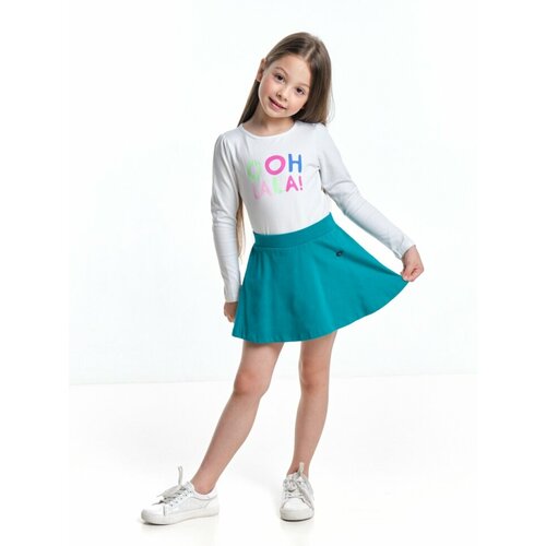 Комплект одежды Mini Maxi, повседневный стиль, размер 110, бирюзовый
