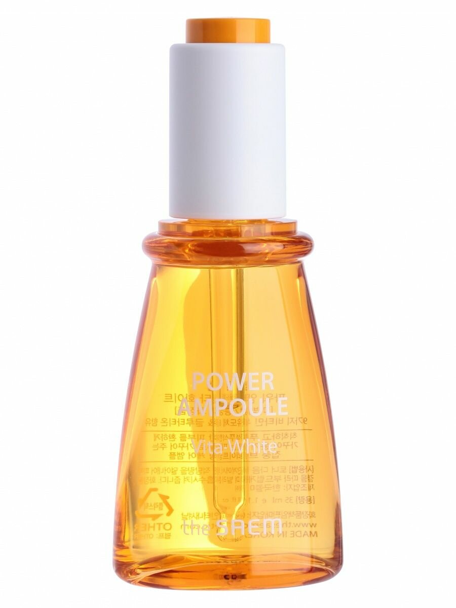 Сыворотка осветляющая, 35 мл, Power Ampoule Vita-white, THE SAEM, 8806164168301