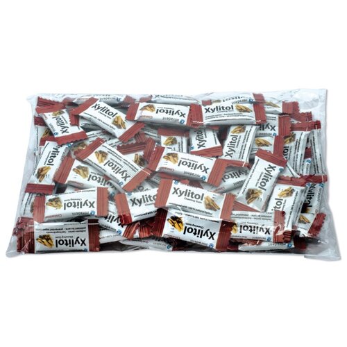 фото Xylitol chewing gum cinnamon жевательная резинка с ксилитом со вкусом корицы 100 по 2 подушечки docdont