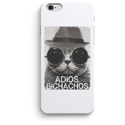 Чехол для iPhone 6/6S "Adios Bichachos" белый