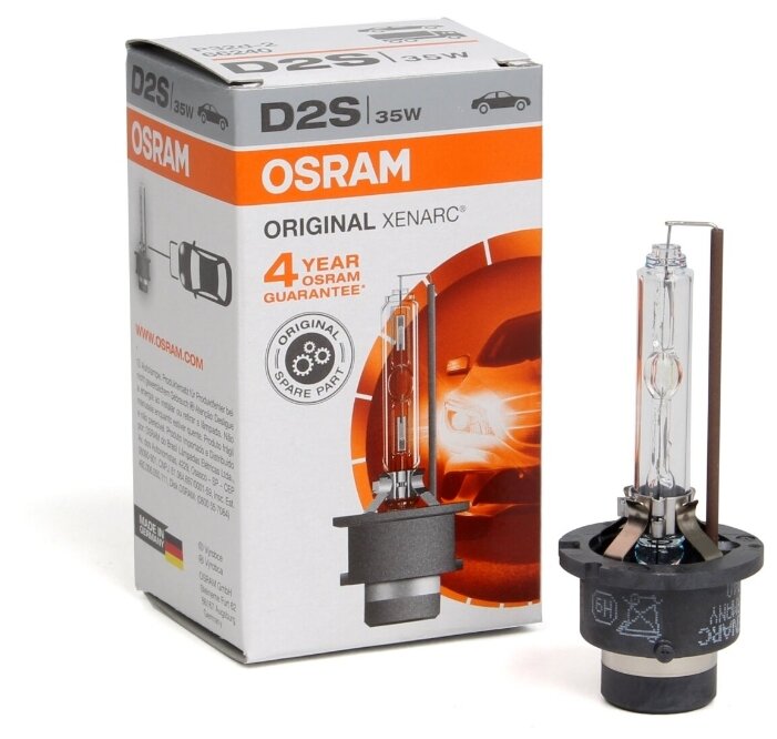 Лампа автомобильная Osram "Xenarc Original", D2S 35W P32d-2 . 66240(аналог)