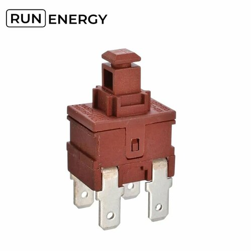 кнопка сетевая sc7097 kan l5 4pin без фиксации Кнопка включения Run Energy для пылесоса 4pin с фиксацией KAN-L5