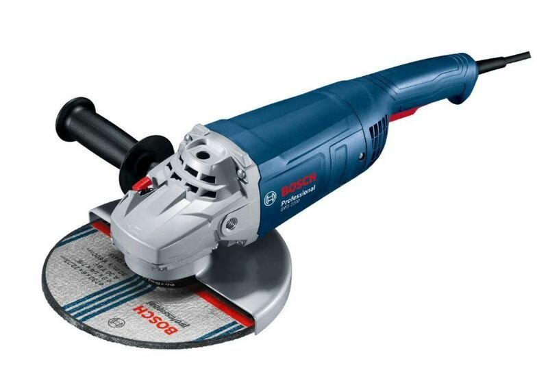 Углошлифовальная машина BOSCH GWS 2200 /2200Вт, 6500об/мин, 230мм, RSP, 5,4кг