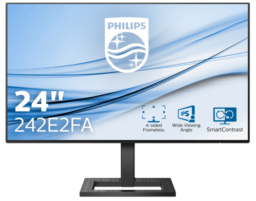 238" Монитор Philips 242E2FA (00/01) 1920x1080 75 Гц IPS