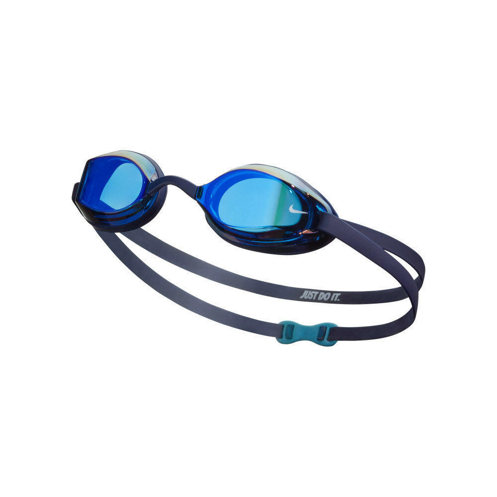 Очки для плавания Nike Legacy Mirror NESSD130440, зеркальные линзы, FINA Approved