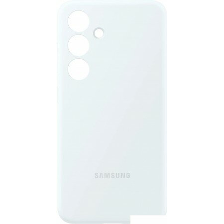 Чехол для телефона Samsung Silicone Case S24+ (белый)