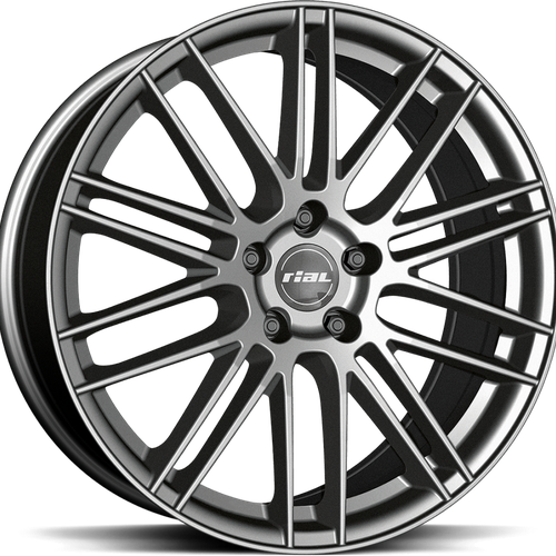 Диски R20 5x112 8,5J ET45 D70,1 Rial Kibo Metal Grey MP