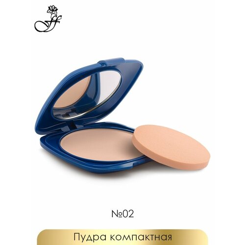 фото Ffleur пудра компактная loving care foundation 1 шт. 02 11.7 г