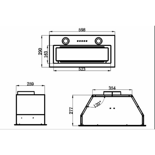 Кухонная вытяжка MAUNFELD TRAPEZE 602IG бежевый 2199000₽