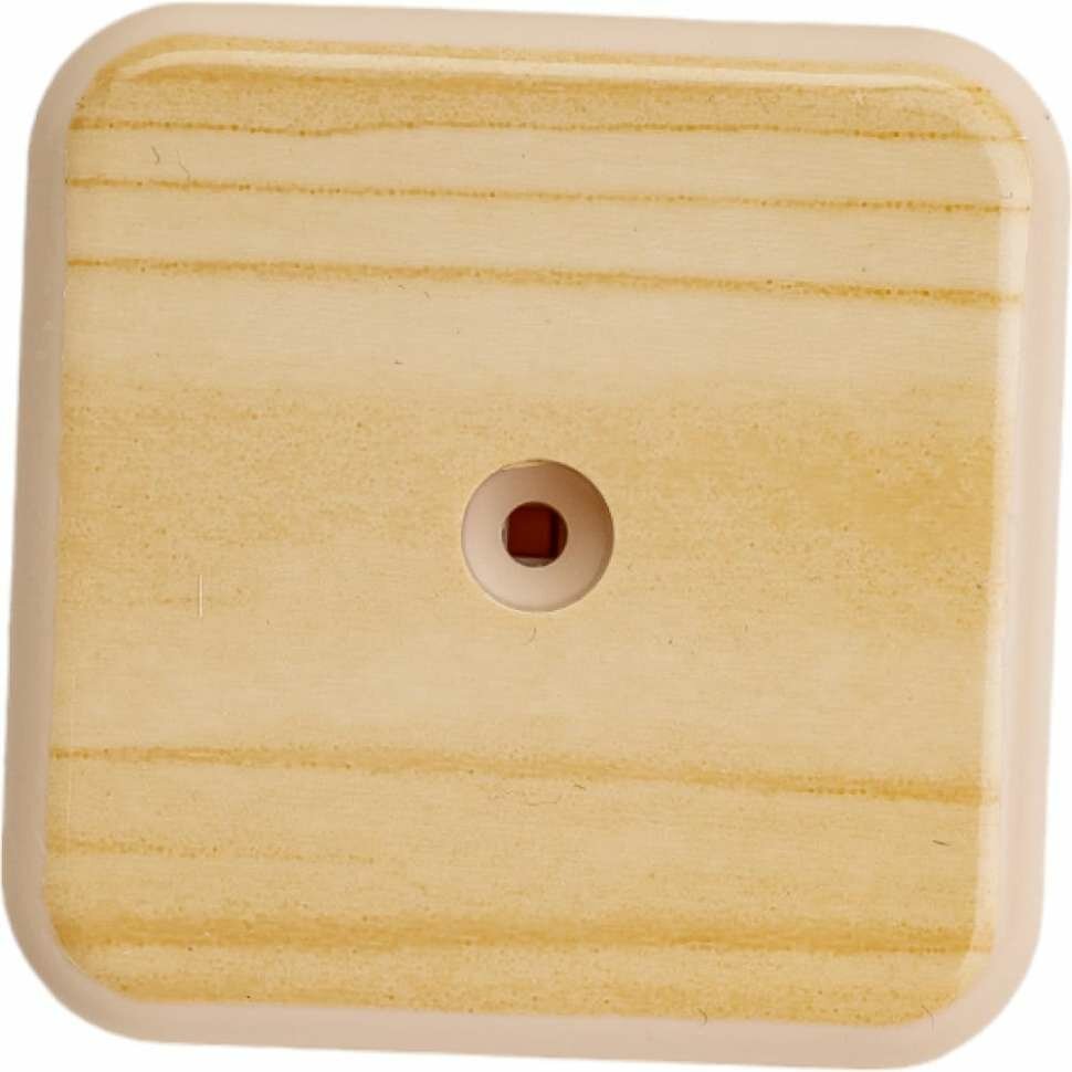 Распаячная коробка IEK км41205-04 для о/п 50x50x20мм сосна UKO10-050-050-020-K34-E