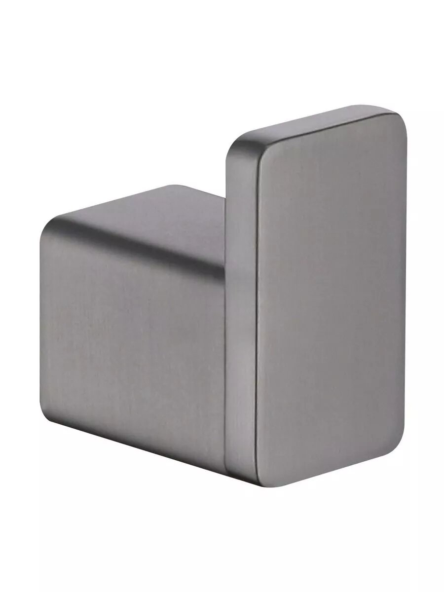 Крючок для ванной комнаты Raglo R301.05.09, нержавеющая сталь, графит — фото 1