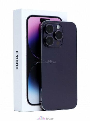 Смартфон Apple iPhone 14 Pro 256Gb Deep Purple (Фиолетовый) eSim + eSim ...