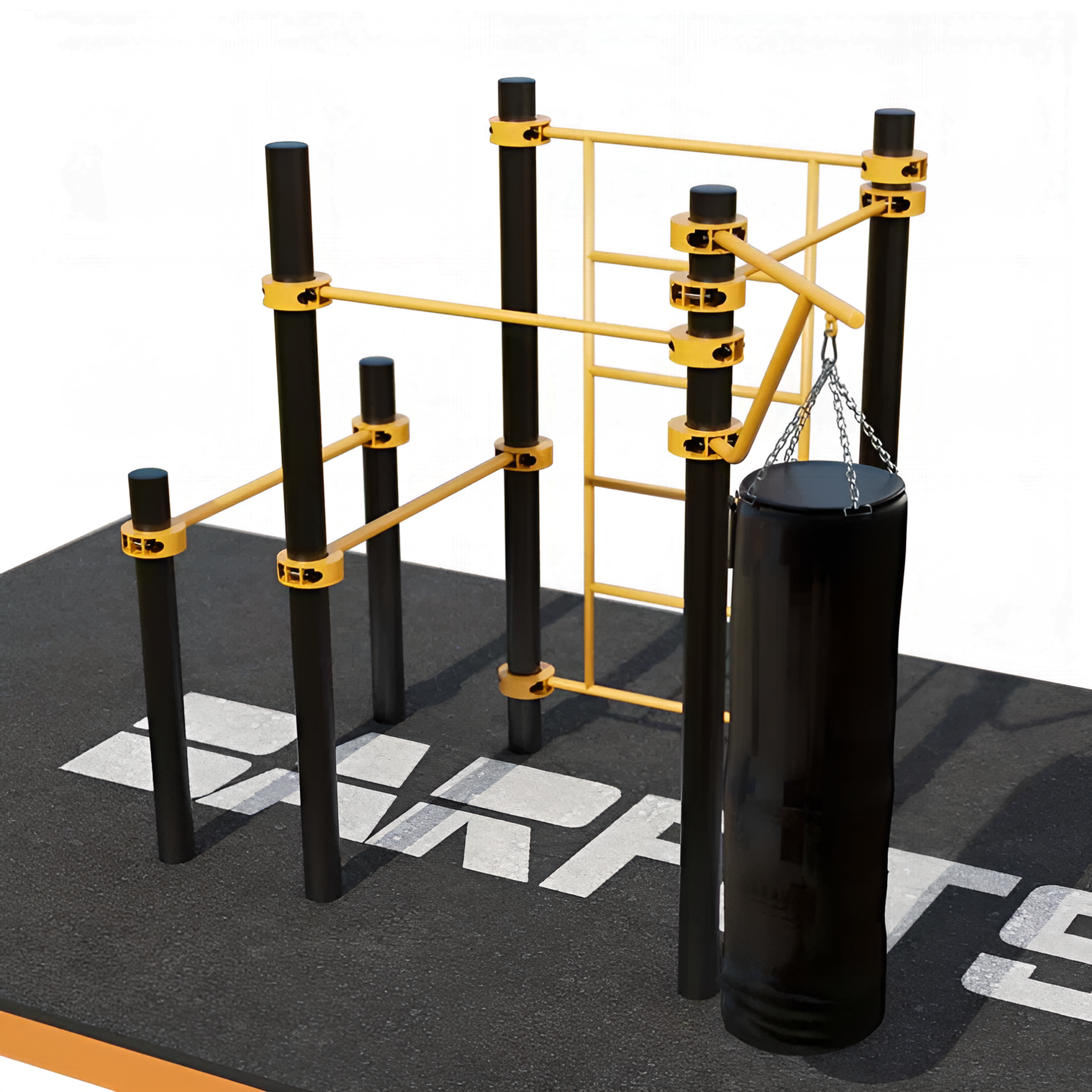 Премиальный уличный комплекс для спорта и игр Barfits K-053, 76мм