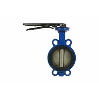 Затвор дисковый поворотный DN 50 GEBO PN 16 корпус, диск (оцинкованный) - чугун - 2838101