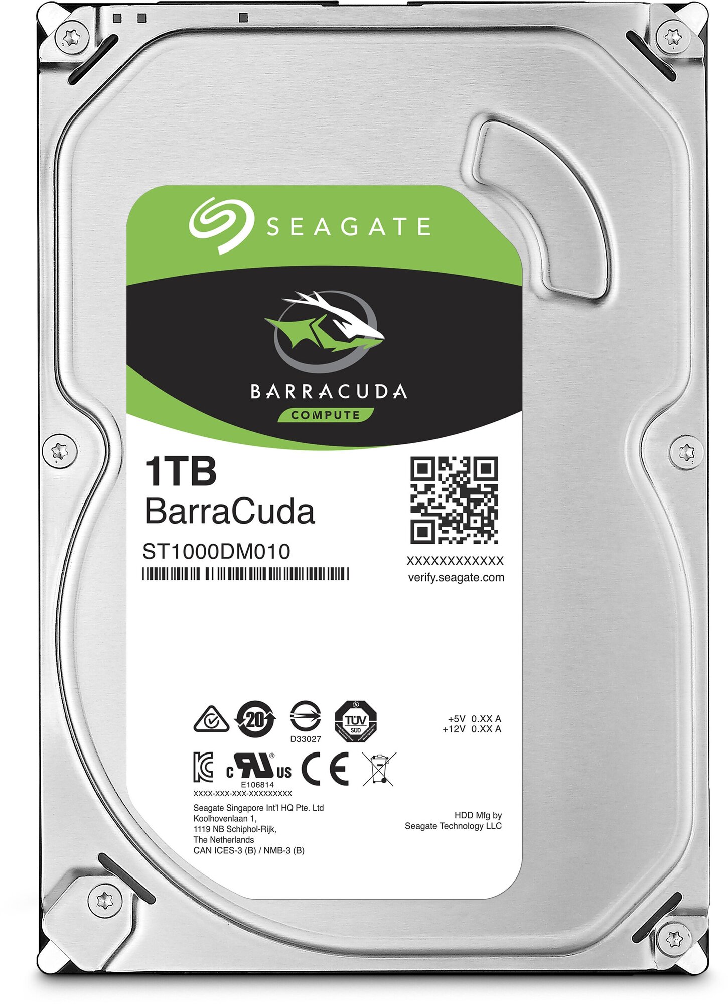 Жесткий диск Seagate Baracuda 1Tb ST1000DM010