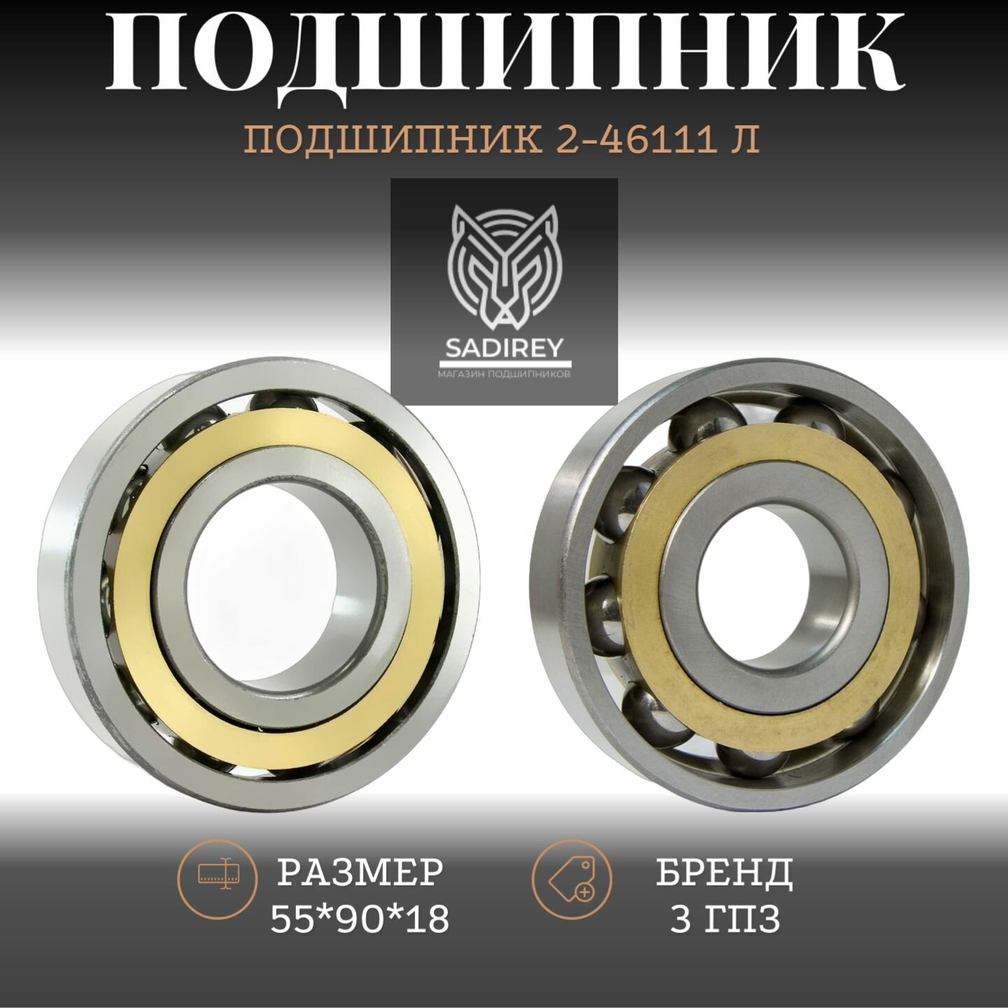 Radial rolikli podshipnik 2 46111l