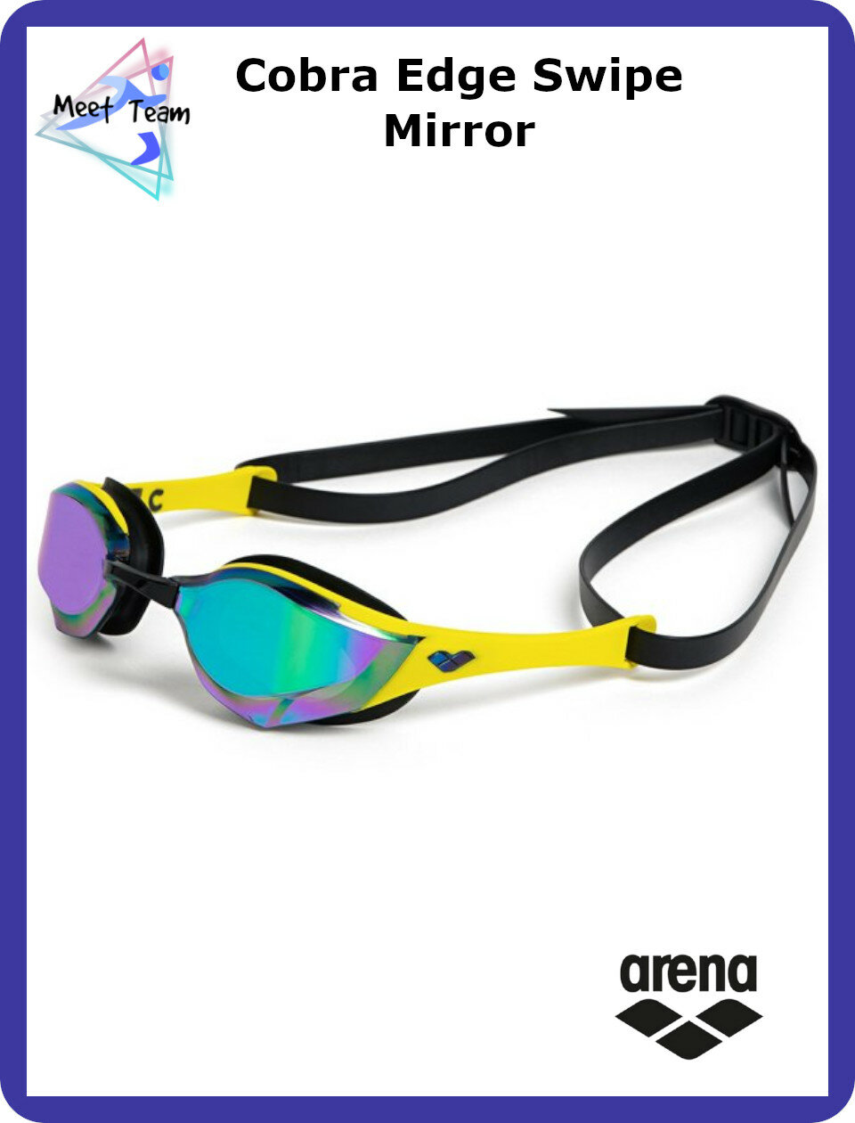 Очки Arena Cobra Edge Swipe Mirror 006870