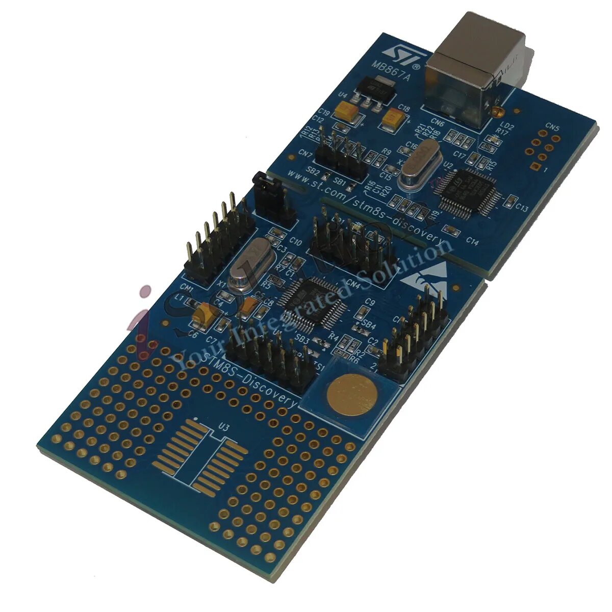 STM8S-DISCOVERY STM8S105C6T6 STM8S105 STM8S Discovery Kit, оценочная плата, встроенная ST-Link