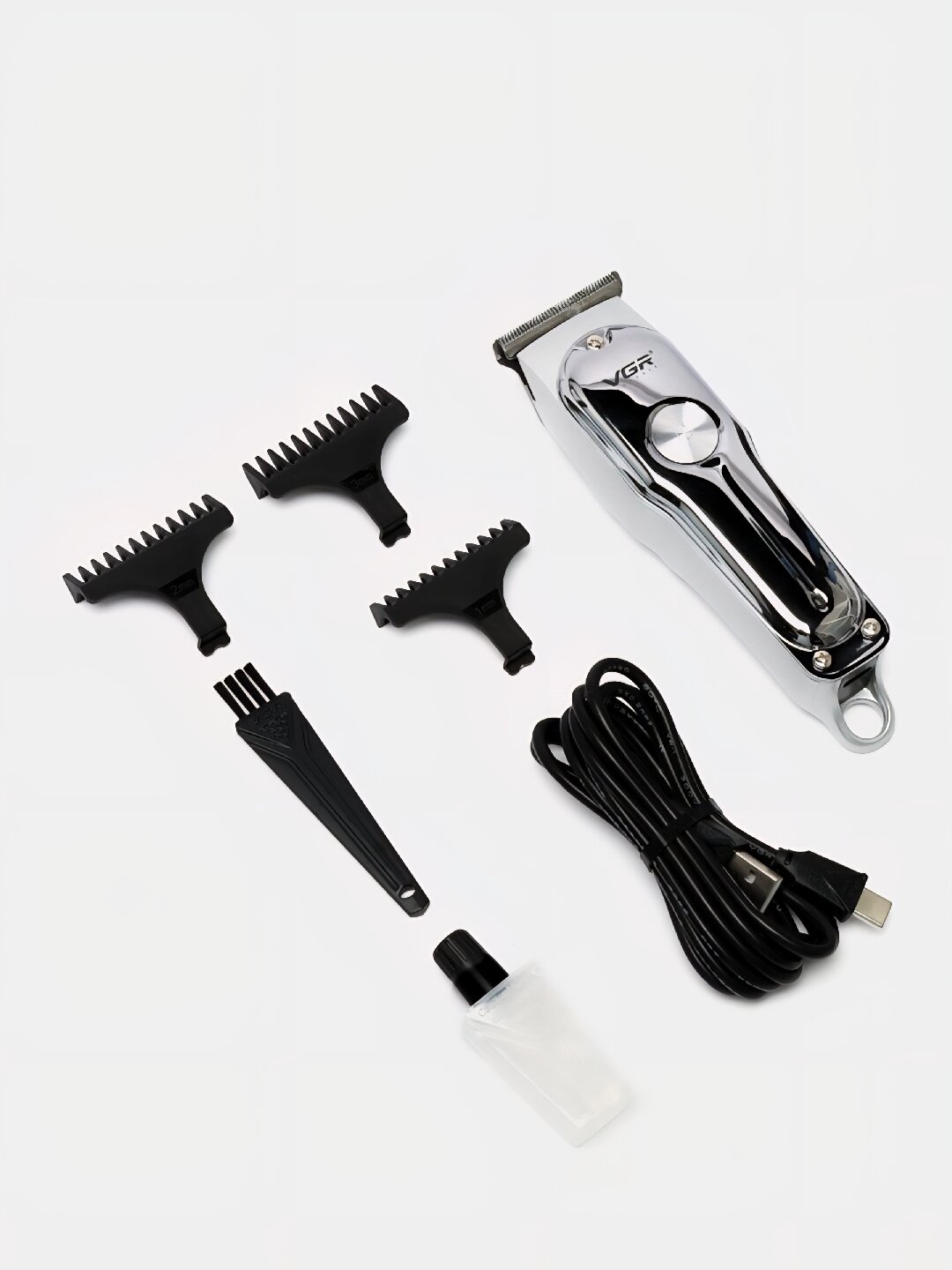 Машинка для стрижки VGR-071 триммер профессиональный аккумуляторная — фото 1