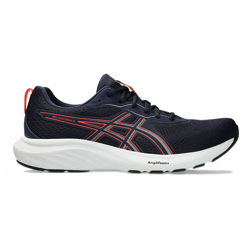 фото Кроссовки asics, размер 10 us, черный/красный