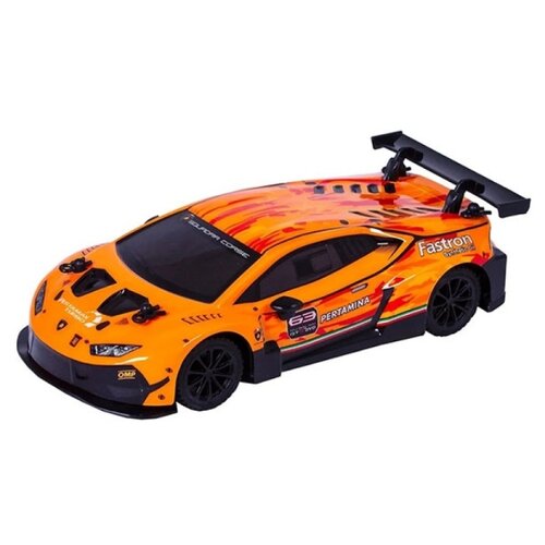 Легковой автомобиль Wincars Lamborghini Huracan GT3 (YS-2037) 1:24 оранжевый
