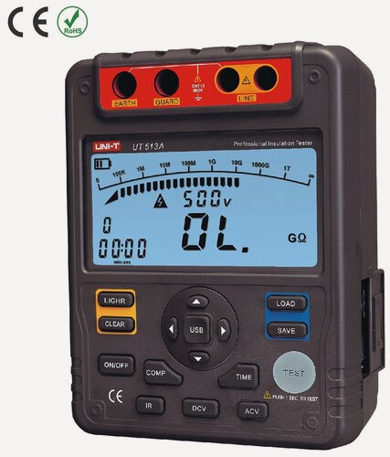 Изображение товара Тестер сопротивления изоляции UNI-T UT513A