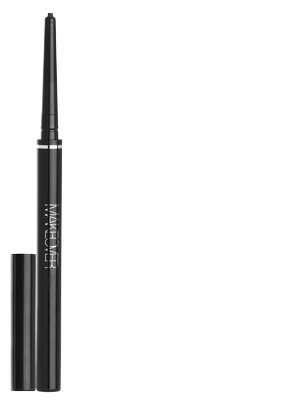 Makeover, long-lasting waterproof eye pencil, Карандаш для подводки глаз, black, 0,12 г